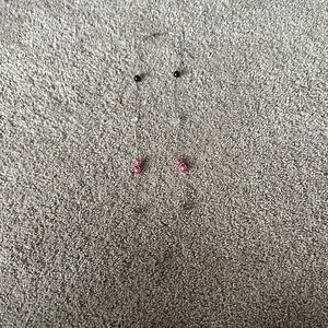 Elegant Pink Beaded Necklace